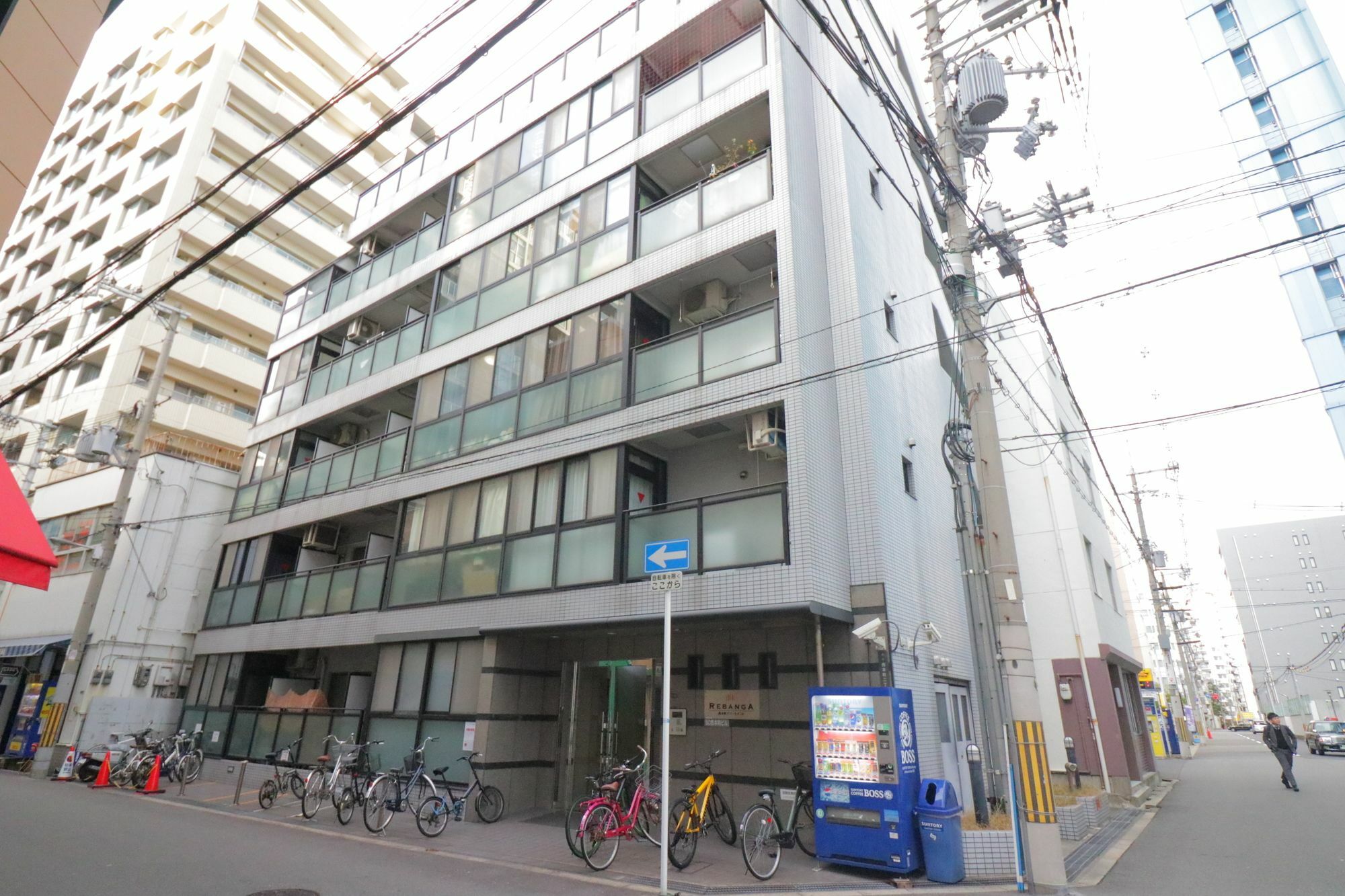 Hg Cozy Hotel No 37 阿波座駅前 Osaka Exteriör bild